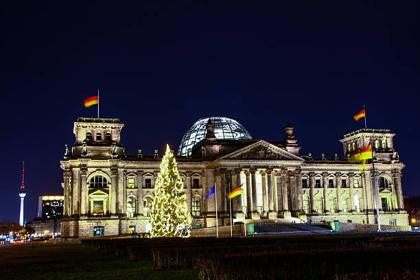 The Reichstag in Berlin, Germany The Reichstag in Berlin, Germany, in January 2014. german social democratic party photos stock pictures, royalty-free photos & images
