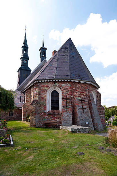 istock Church of Tating, Germany 473690764