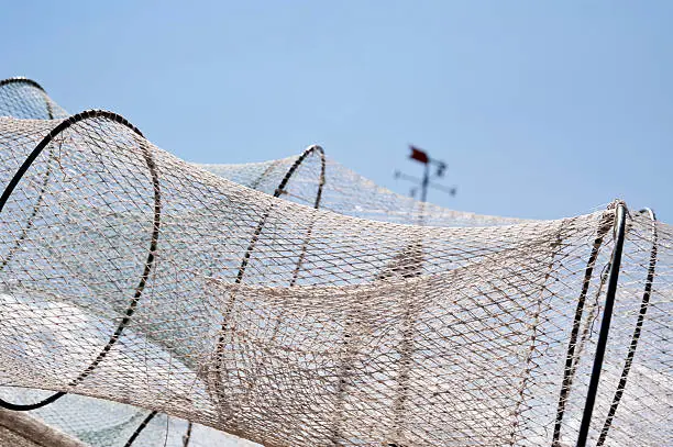 Fishing Nets at the Baltic Sea