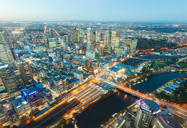 istock View of modern buildings in Melbourne, Australia 473698604