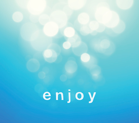 Blue Enjoy Enjoy Defocus Blue Sky Stock Vector Background Stock Illustration ...