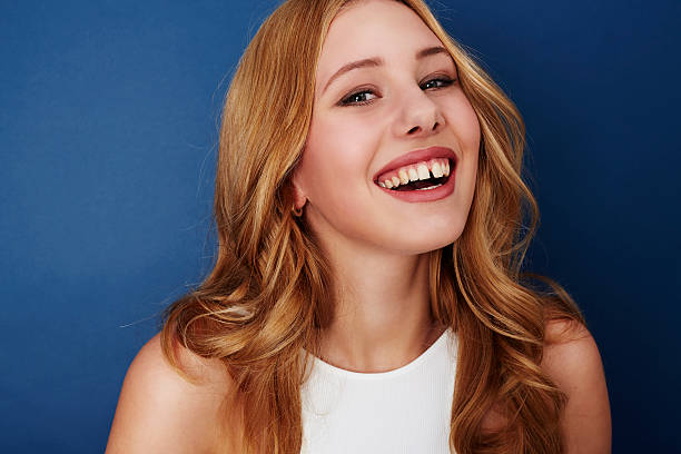 Happy woman portrait