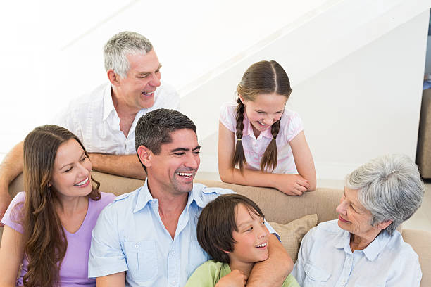 istock Happy multigeneration family 473702654
