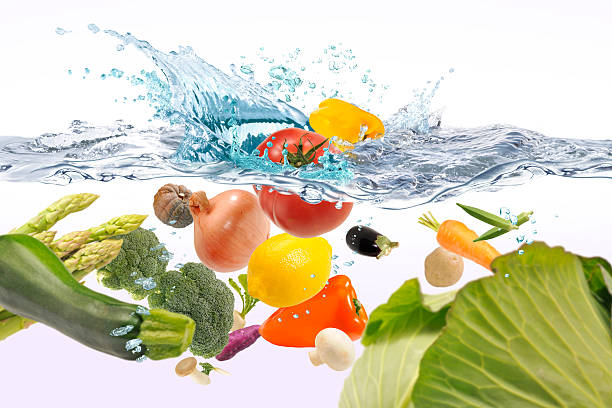 istock Vegetables that jump into the water 473706774