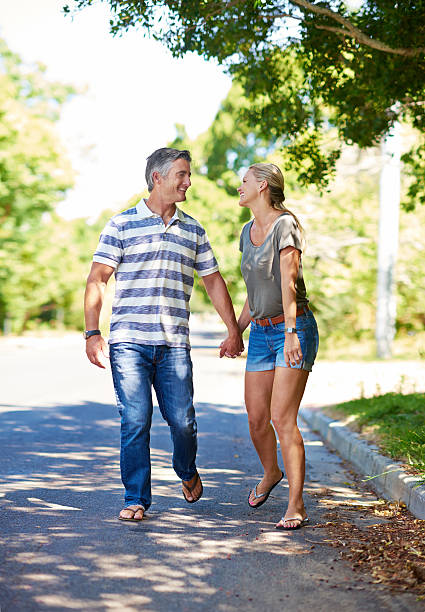 istock Long romantic walks in the park 473710452