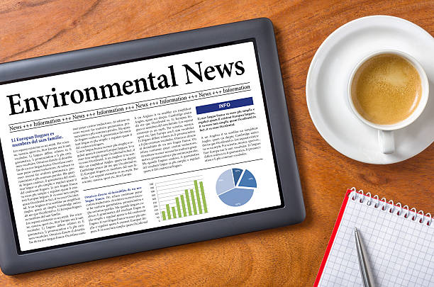 istock Tablet on a desk - Environmental News 473715550