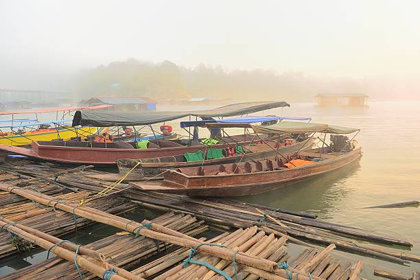 istock Bamboo bridge across the river in Sangkhlaburi kanchanaburi 473718930