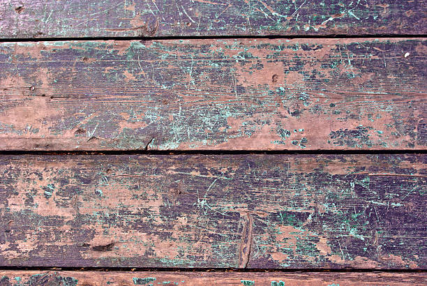 istock Natural Dark Hardwood Background. Timber wall 473720666
