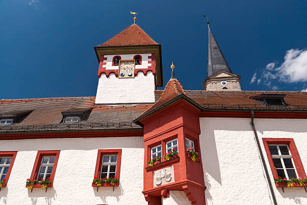 In the old Town of Marktredwitz in Germany