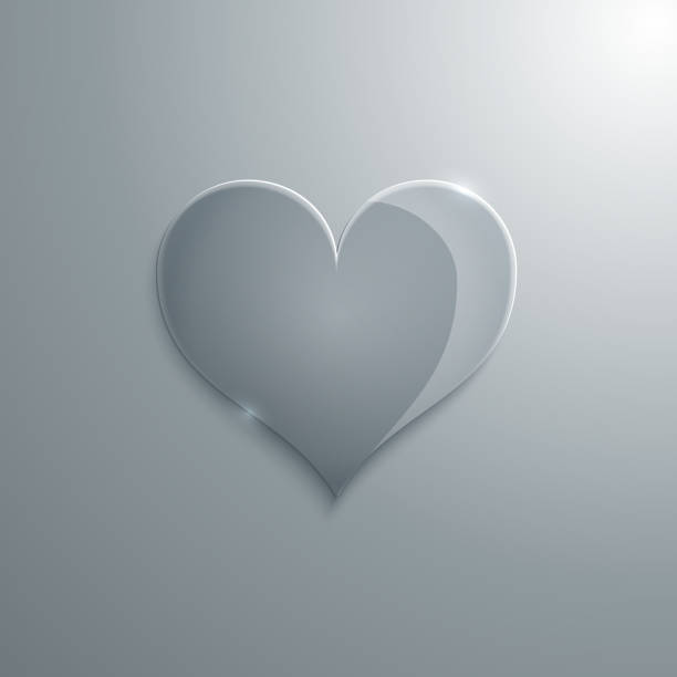 istock Vector illustration of a heart of glass 473724082