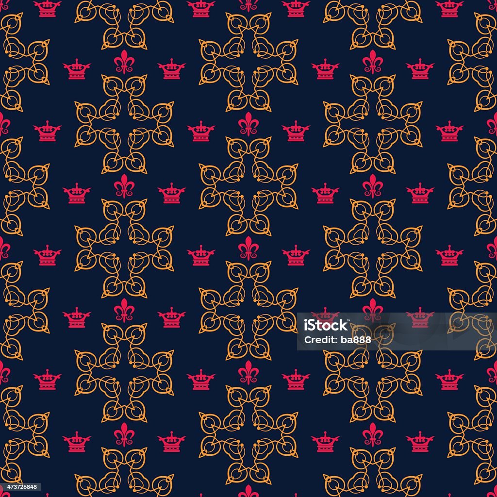 Royal Modern Pattern Background Royal Background Wallpaper Seamless Pattern Stock Illustration ...