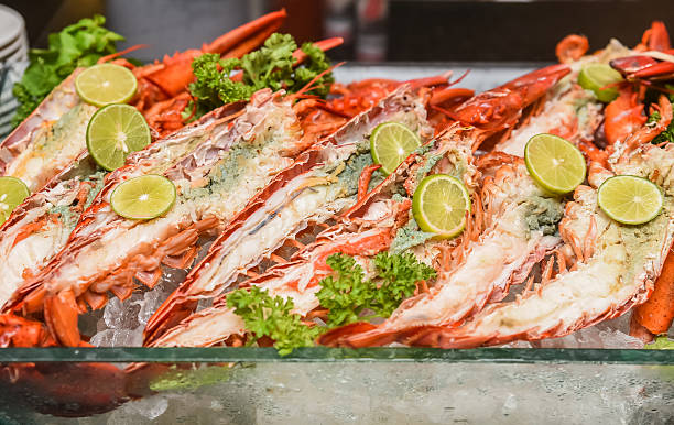 istock Tasty fresh lobster appetizer 473734106