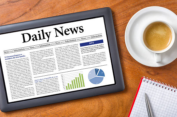 istock Tablet on a desk - Daily News 473750316