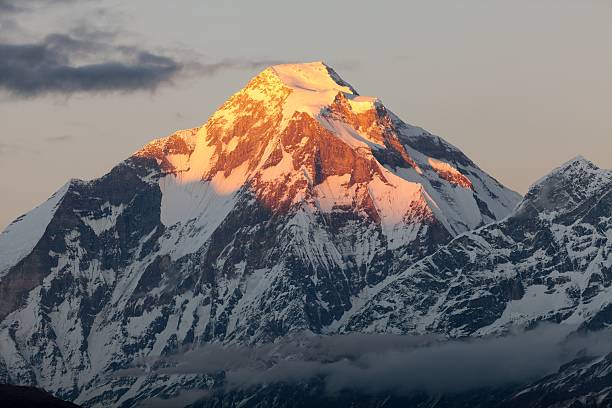 istock Evening view of mount Dhaulagiri - Nepal 473754485