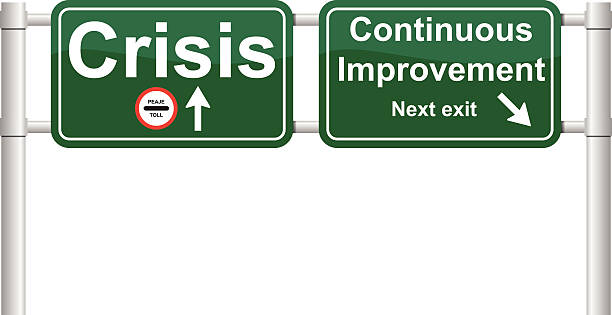 Continuous improvement signal Continuous improvement signal vector continuous improvement loop stock illustrations