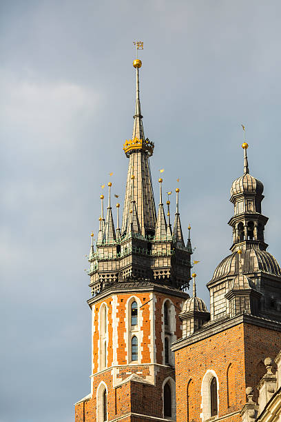 istock Mariacki church on the main square in Krakow. 473762450