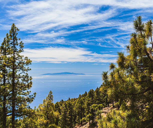 istock Ocean island and mountains landscape 473762498