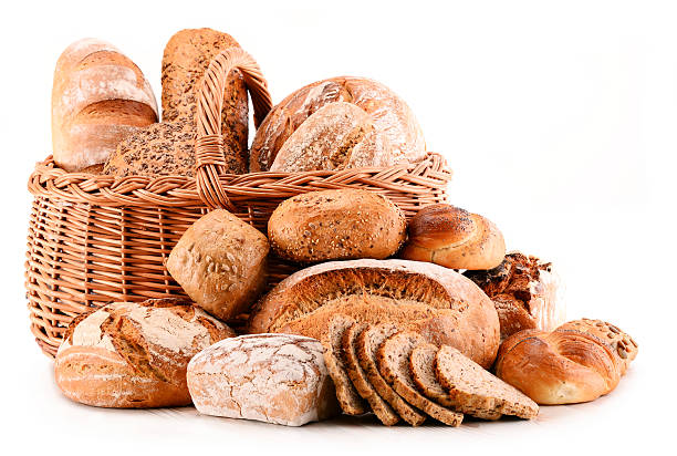 istock Composition with variety of baking products isolated on white 473778062