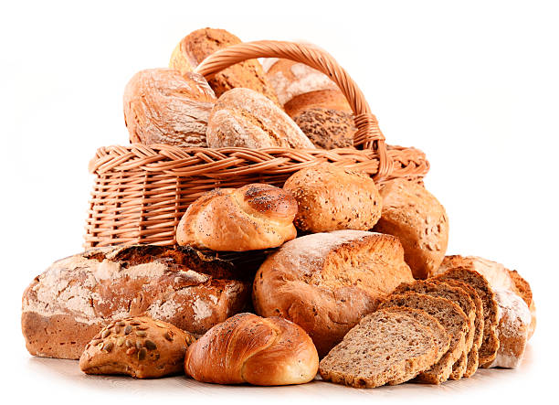 istock Composition with variety of baking products isolated on white 473778068