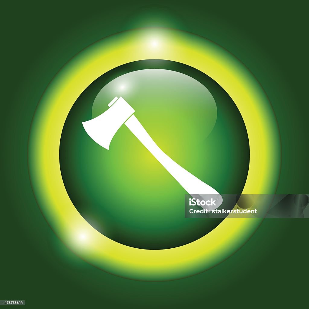 Der Axsymbol Axt Symbol Stock Vektor Art und mehr Bilder von 2015