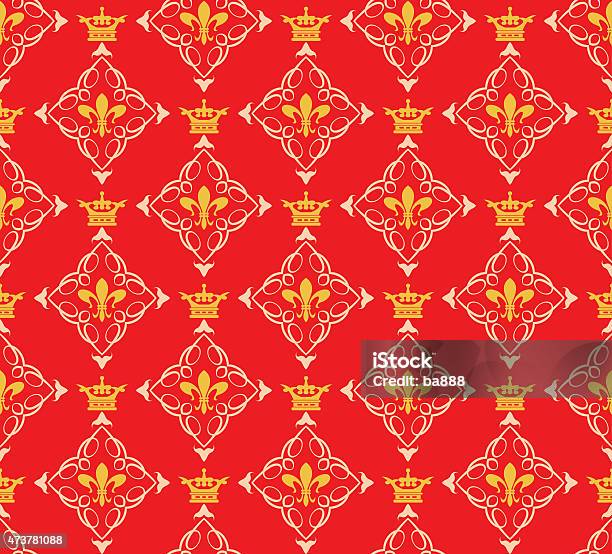Royal Modern Pattern Background Royal Background Wallpaper Seamless Pattern Stock Illustration ...
