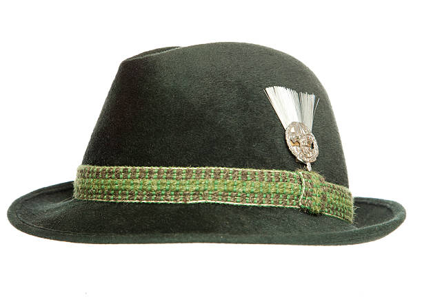istock Green Tyrolean Ocktoberfest Bavarian hat 473782004