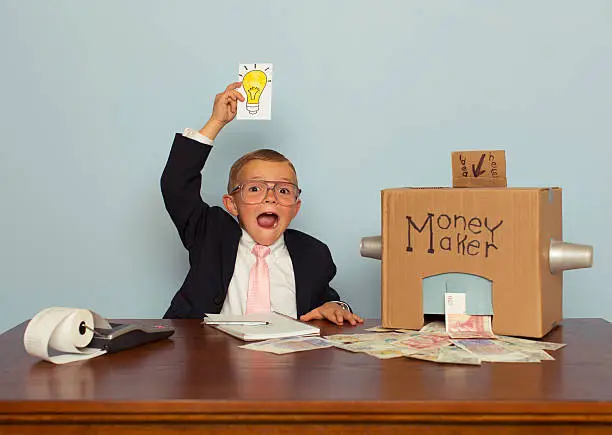 Photo of Young British Boy Makes Money with Ideas