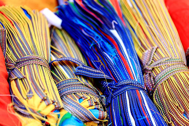 istock Packs of buddhist prayer flags. Lhasa-Tibet. 1440 473786168