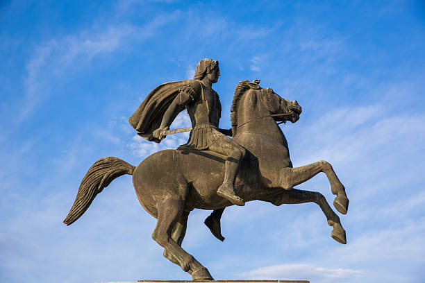 istock Alexander the Great Statue in Thessaloniki, Greece 473795938