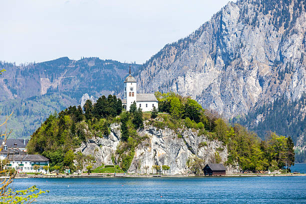 istock Johannesberg-chapel in Upper Austria in Traunkirchen 473796300