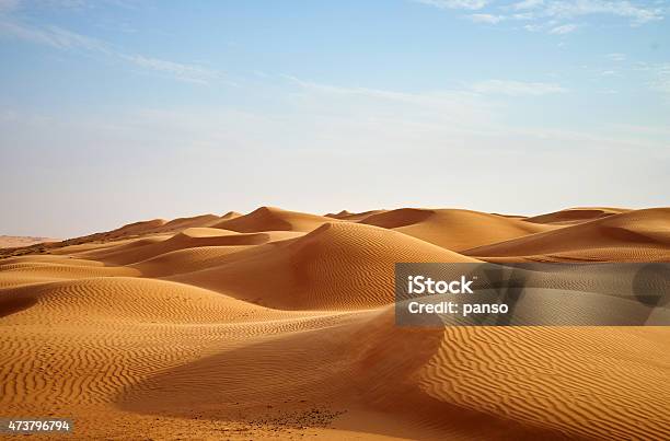 Desert Dunes Stock Photo - Download Image Now - Desert Area, Sand Dune, Sand