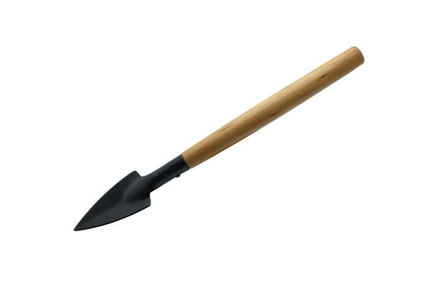 istock Shovel isolated on white background, collection of gardening tools 473806968