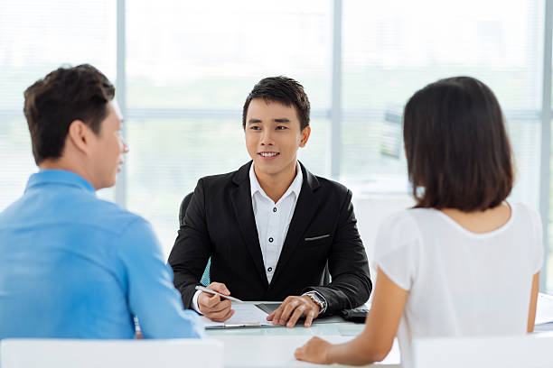 istock Consultation with real estate broker 473816208