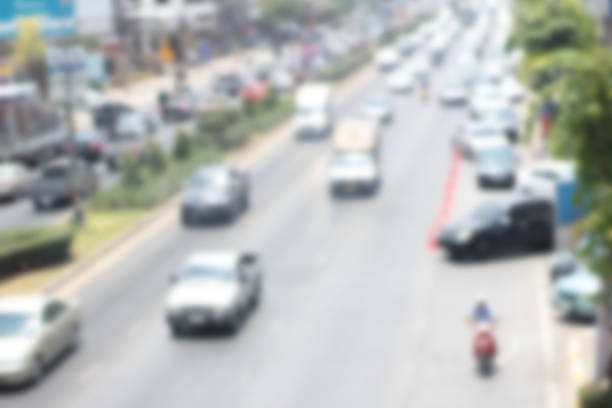 istock Blurred of car on road 473822184