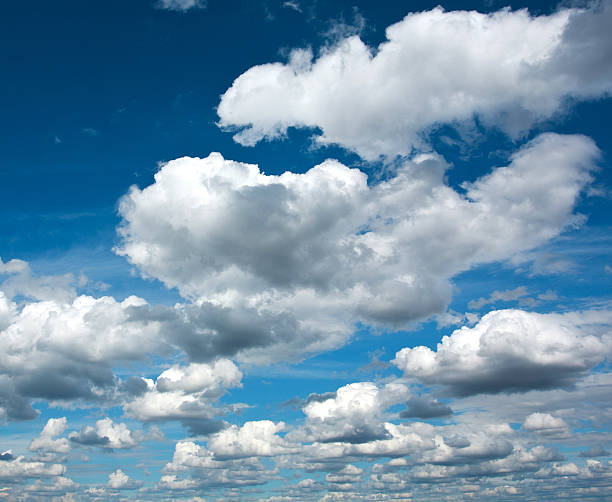 istock Beautiful white clouds in the clear blue sky 473822418
