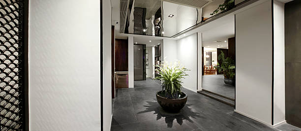 istock Senior Chinese style clubhouse interior 473823616