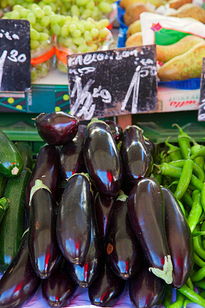 istock Eggplants on display at Naschmarkt in Vienna 473827338