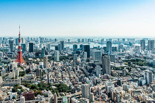 istock Skyline towards Downtown and Tokyo Bay 473827780