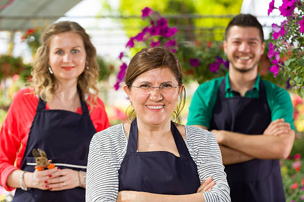 istock Group Of Florist 473827806