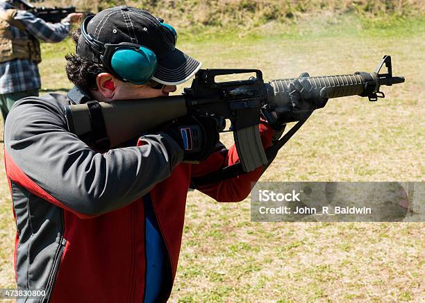 The Marksman Stock Photo - Download Image Now - Kalashnikov, Target Shooting, 2015