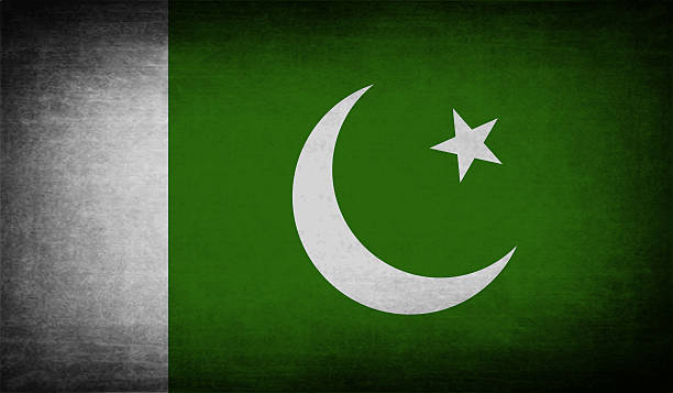 istock Flag of Pakistan with old texture. 473834862