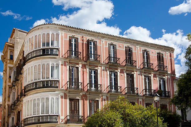 istock Restored vintage apartment building. 473834966