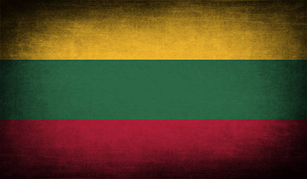 istock Flag of Lithuania with old texture. 473835218