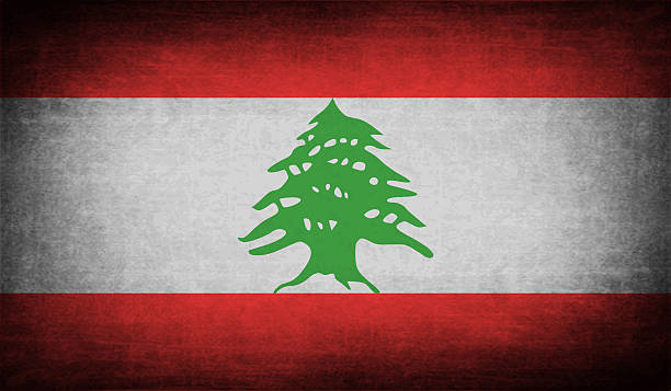 istock Flag of Lebanon with old texture. 473835246
