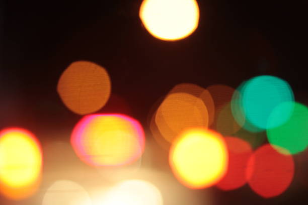 istock Blurred of car in city at night 473842834