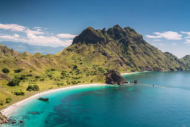 Photo of Beach bay in Komodo National Park in Indonesia