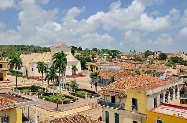 Photo of View of the town roofs. Trinidad, Cuba.