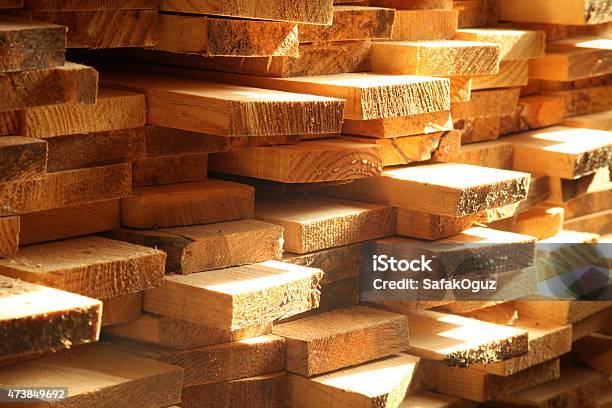 Lumber Stock Photo - Download Image Now - Timber, Woodland, Half-Timbered