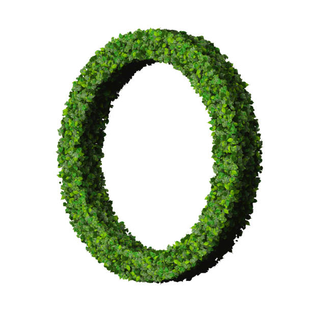 istock Ring made from green leaves. 473850688