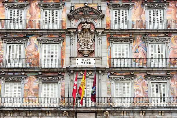 istock Casa de la Panaderia in the Plaza Mayor in Madrid 473868612